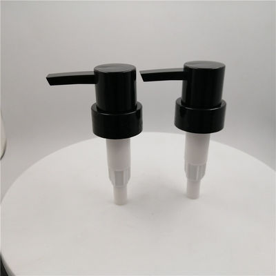 안전성 재료 33/410 밀리미터 공기 없는 로션 펌프, 검정색 디스펜스 펌프 2.0 ml/T