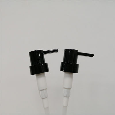 안전성 재료 33/410 밀리미터 공기 없는 로션 펌프, 검정색 디스펜스 펌프 2.0 ml/T