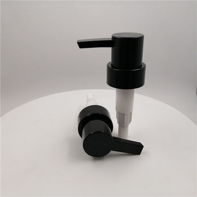 안전성 재료 33/410 밀리미터 공기 없는 로션 펌프, 검정색 디스펜스 펌프 2.0 ml/T