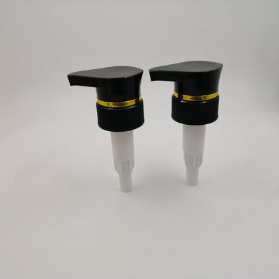 액체 병을 위한 타입 33 밀리미터 1.5 ml/T 적정량 검정색 로션 펌프를 비트세요