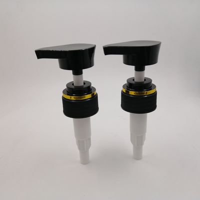 액체 병을 위한 타입 33 밀리미터 1.5 ml/T 적정량 검정색 로션 펌프를 비트세요