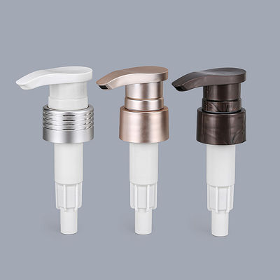액체 비누를 위한 알루미늄 28/410mm 플라스틱 로션 분배기 펌프