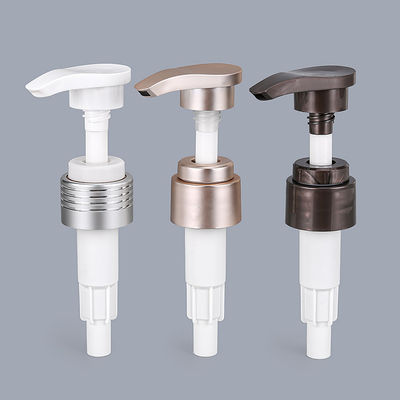 액체 비누를 위한 알루미늄 28/410mm 플라스틱 로션 분배기 펌프